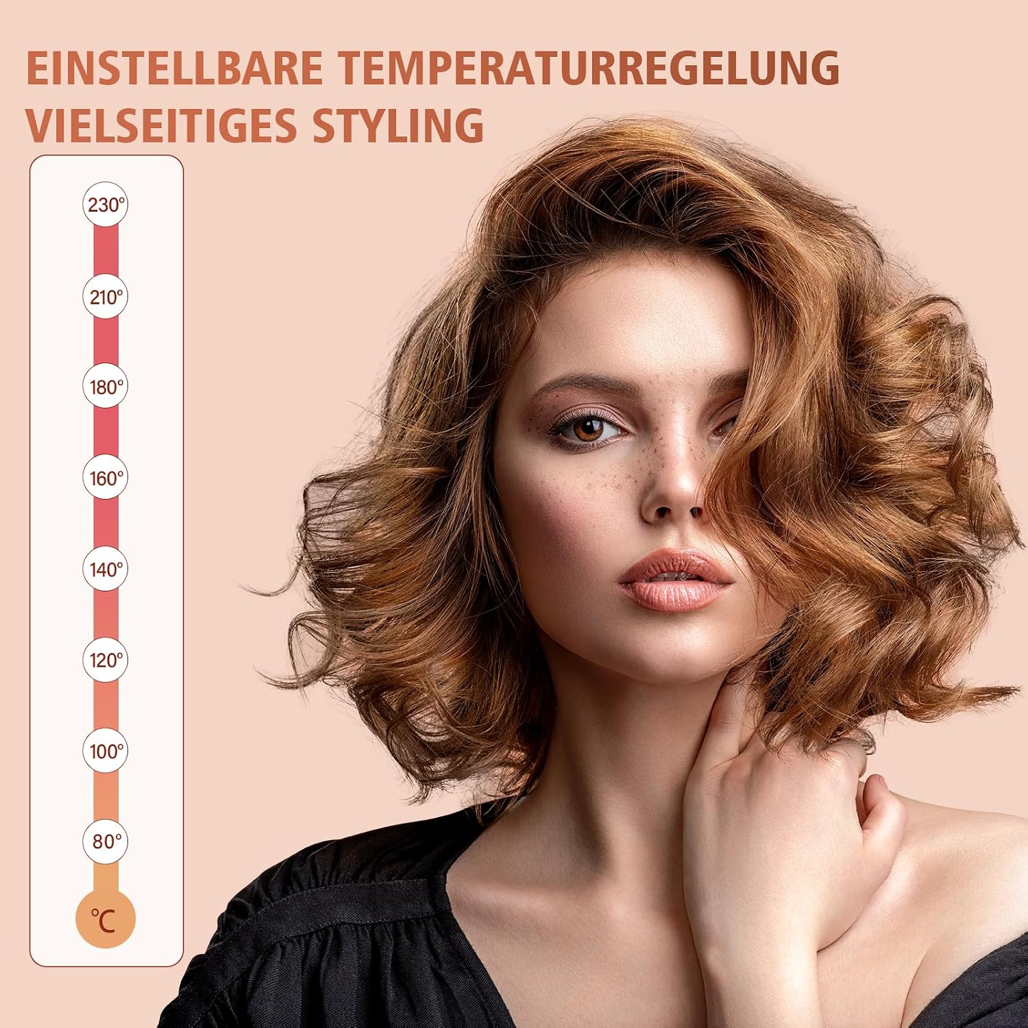 Thumbnail 2 de Lockenstab 6 in 1 Turmalin Keramik Set