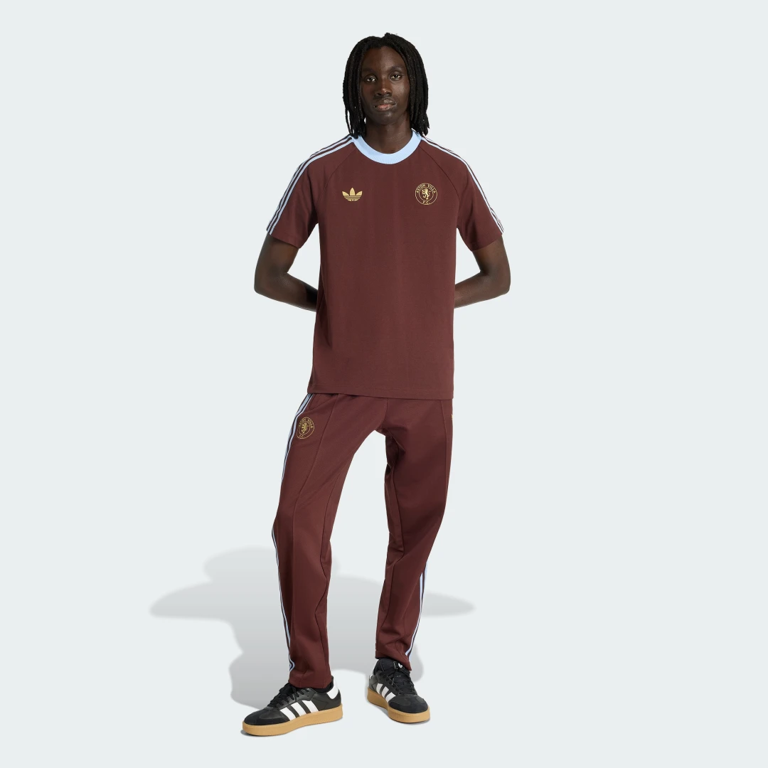 Thumbnail 2 de Pantalón Aston Villa FC Originals de Adidas – color Marrón