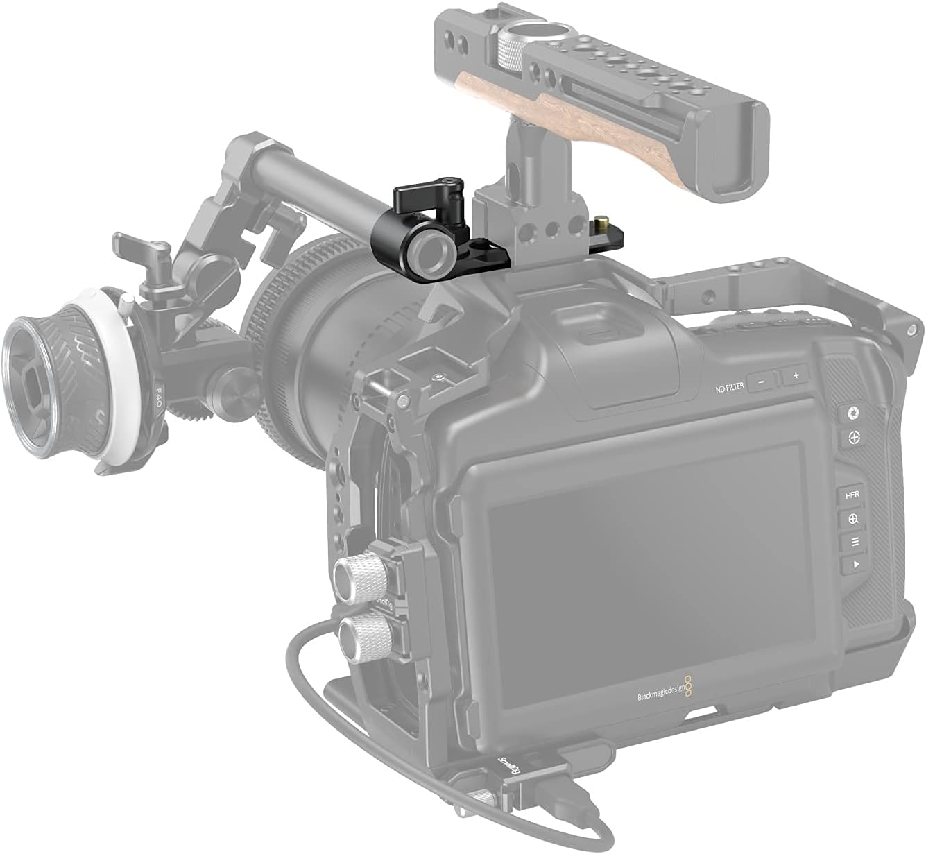 Thumbnail 5 de SMALLRIG 3011 pince tige 15 mm avec rail NATO