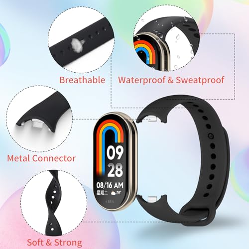 Detalle de BANGTING 3‑12 Correas para Xiaomi Mi Band 10