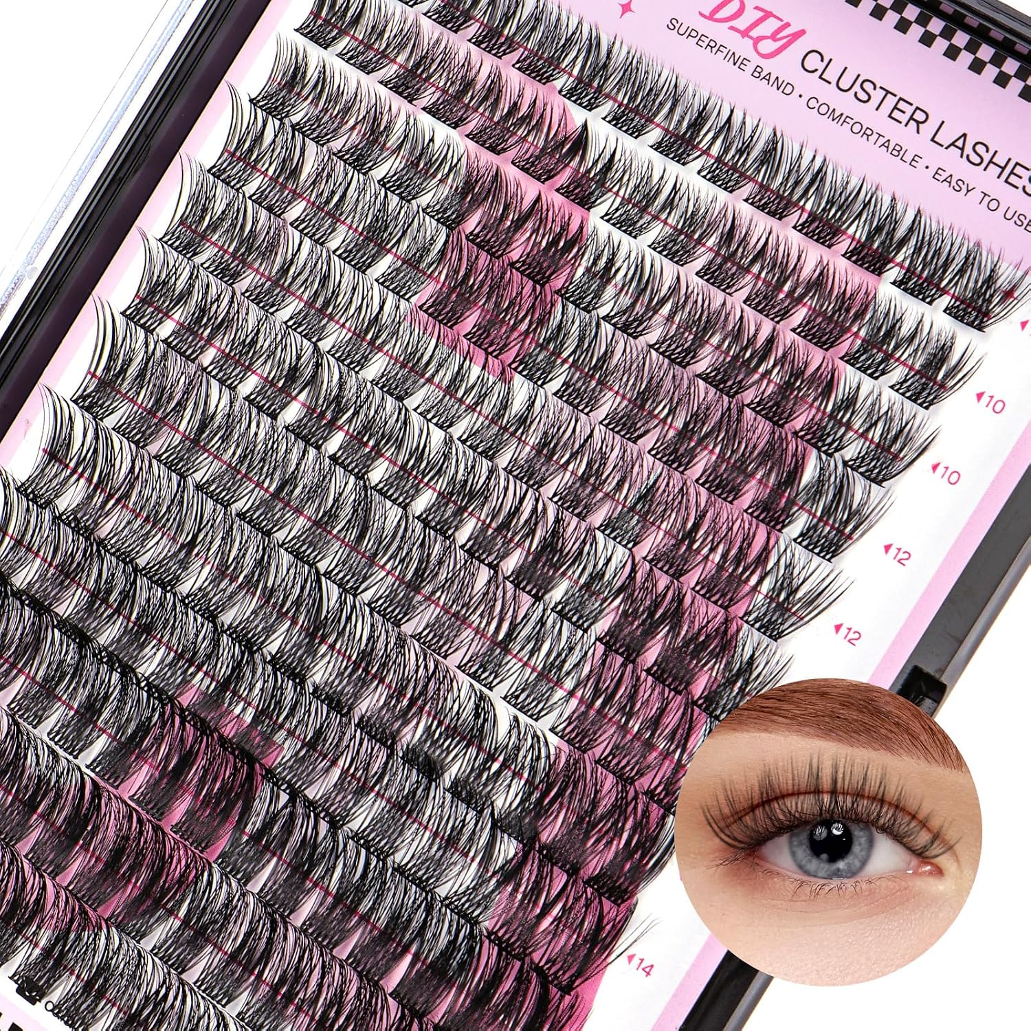 CALAILIS 168 Wimpernverlängerung D Curl 💄