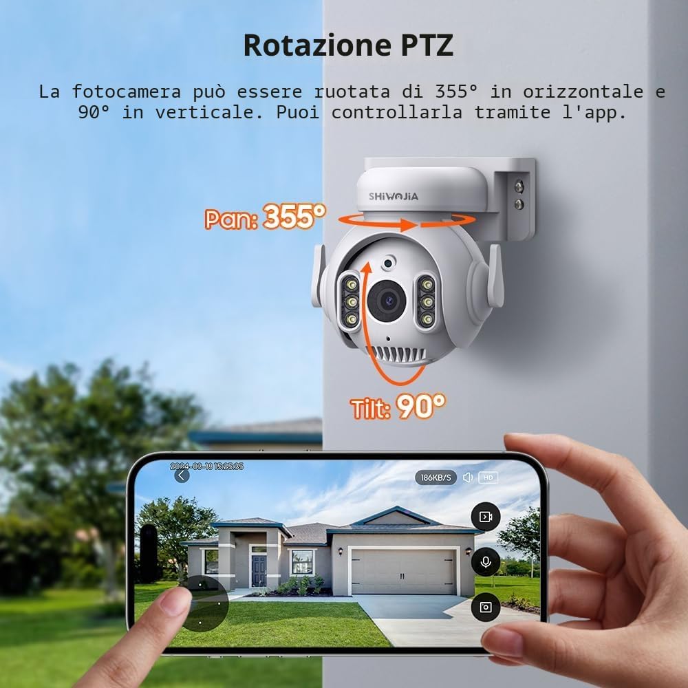 Thumbnail 4 de SHIWOJIA Telecamera 5MP PTZ