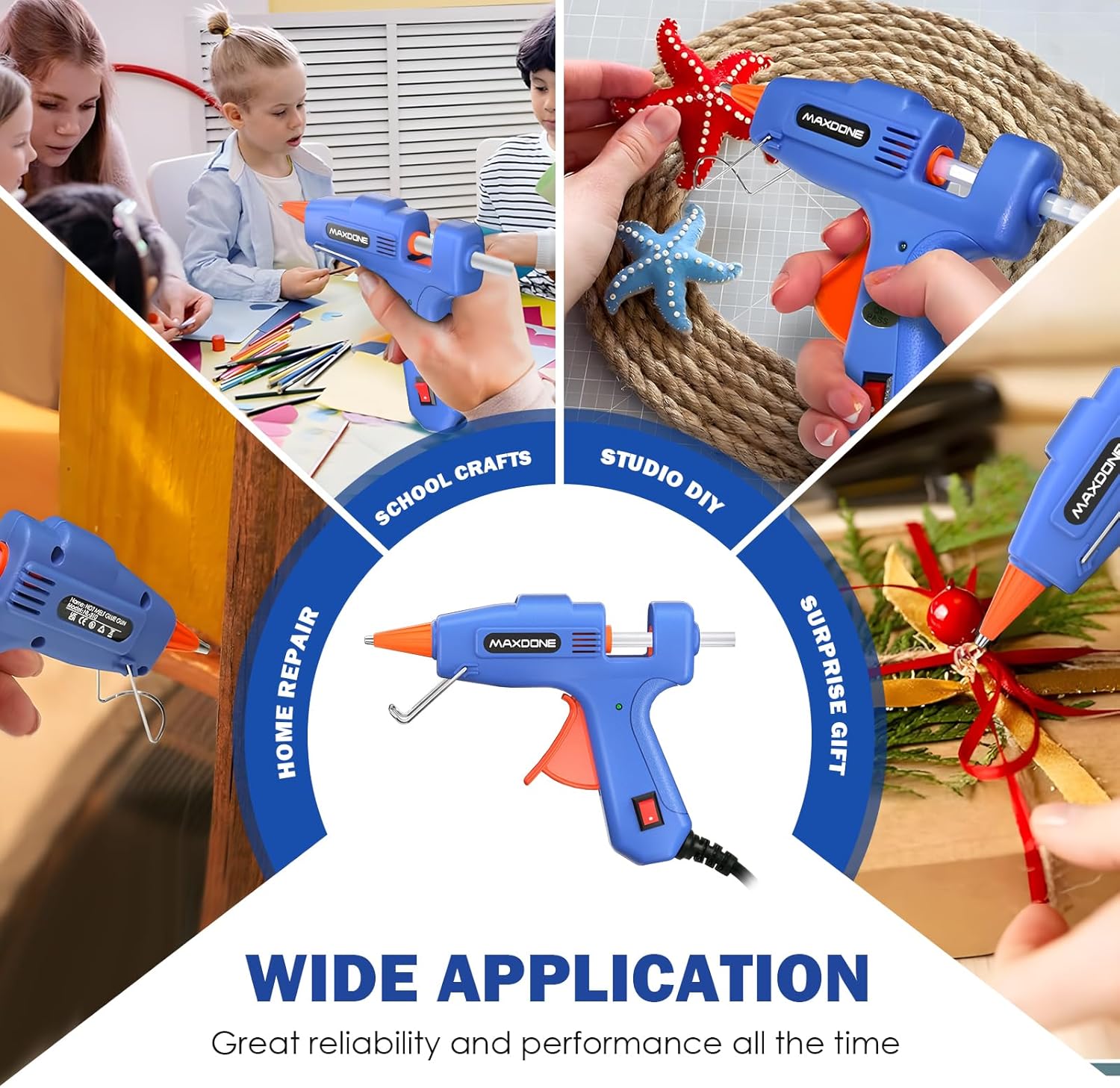 Thumbnail 6 de Hot Glue Gun 50W Mini for DIY Repairs