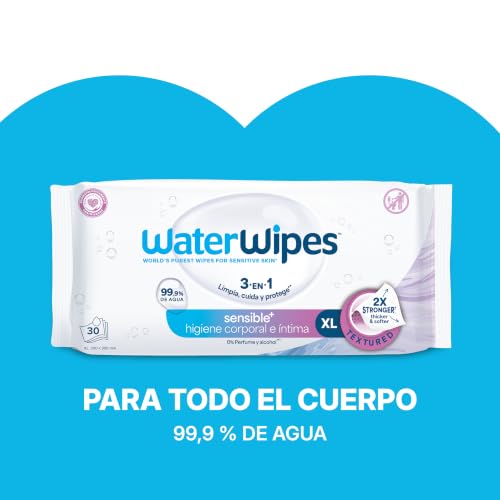 Thumbnail 9 de WaterWipes Sensitive+ Body & Intimate XL Wipes: higiene suave para pieles sensibles