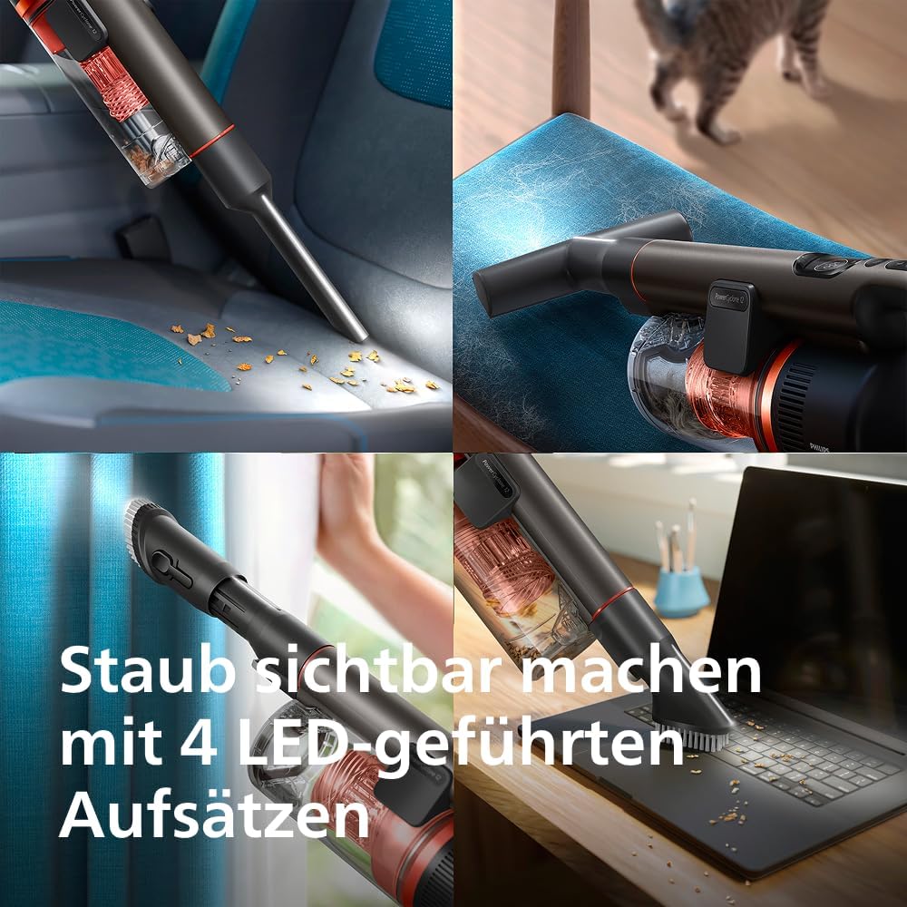 Thumbnail 6 de Philips SpeedPro Max Kabelloser Stielstaubsauger 7000 Serie XC7065/01 – kraftvoll, haartauglich und flexibel