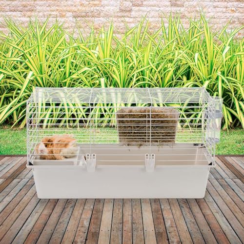 Detalle de Ferplast CAVIE 80 Jaula para conejillos de indias 77×48×42 cm 🐾