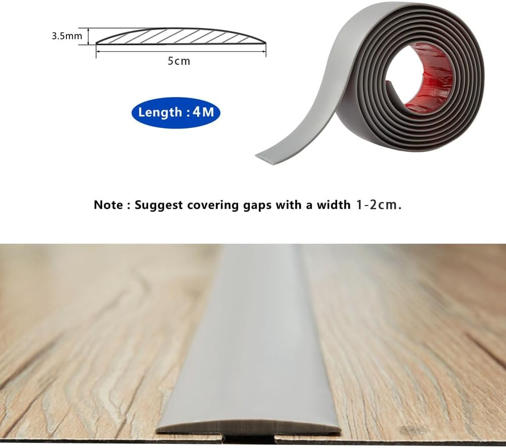 Thumbnail 1 de PVC Threshold Transition Strip 5cm