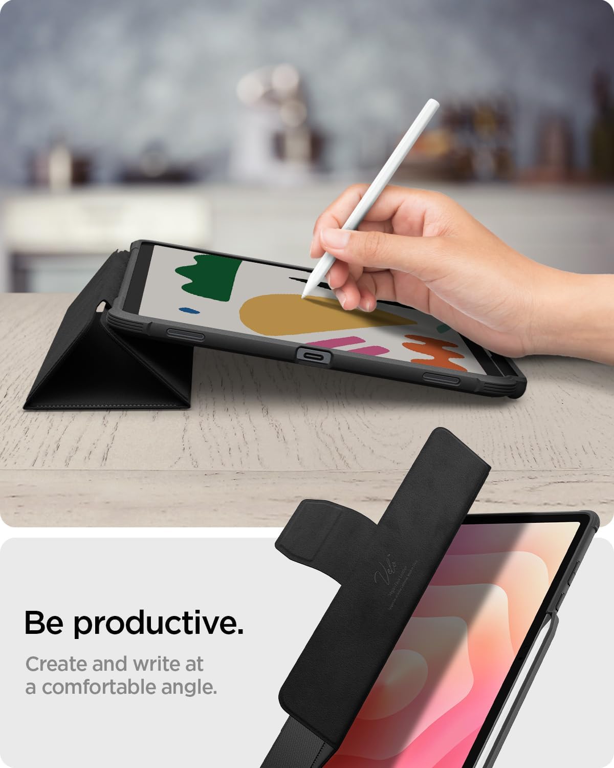 Thumbnail 4 de Spigen Rugged Armor Pro Hülle für Samsung Galaxy Tab S11 (2025) – mit Stifthalter, Auto Schlaf/Wach, Schwarz