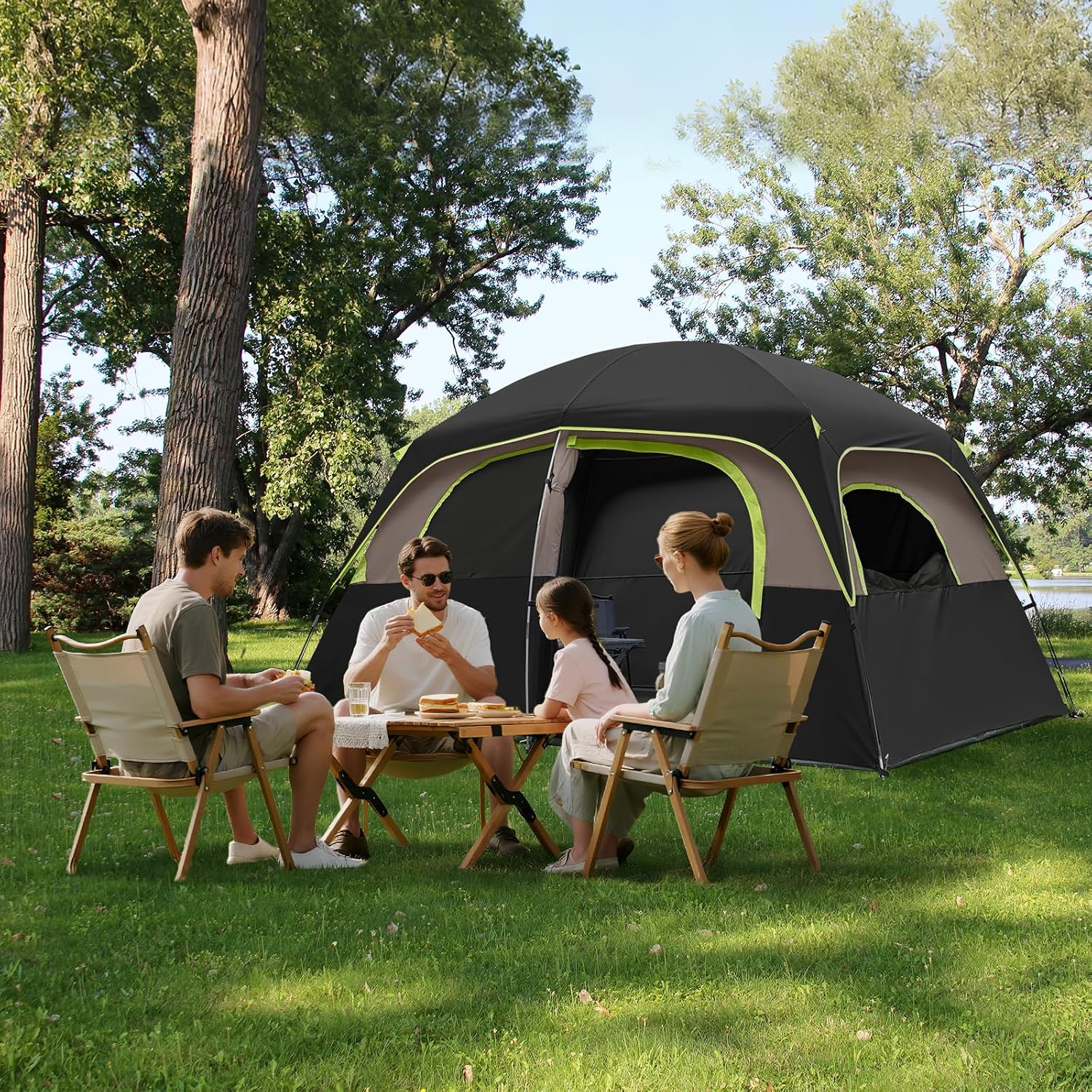 Detalle de CAMPROS Camping Tent, 6/8-Person