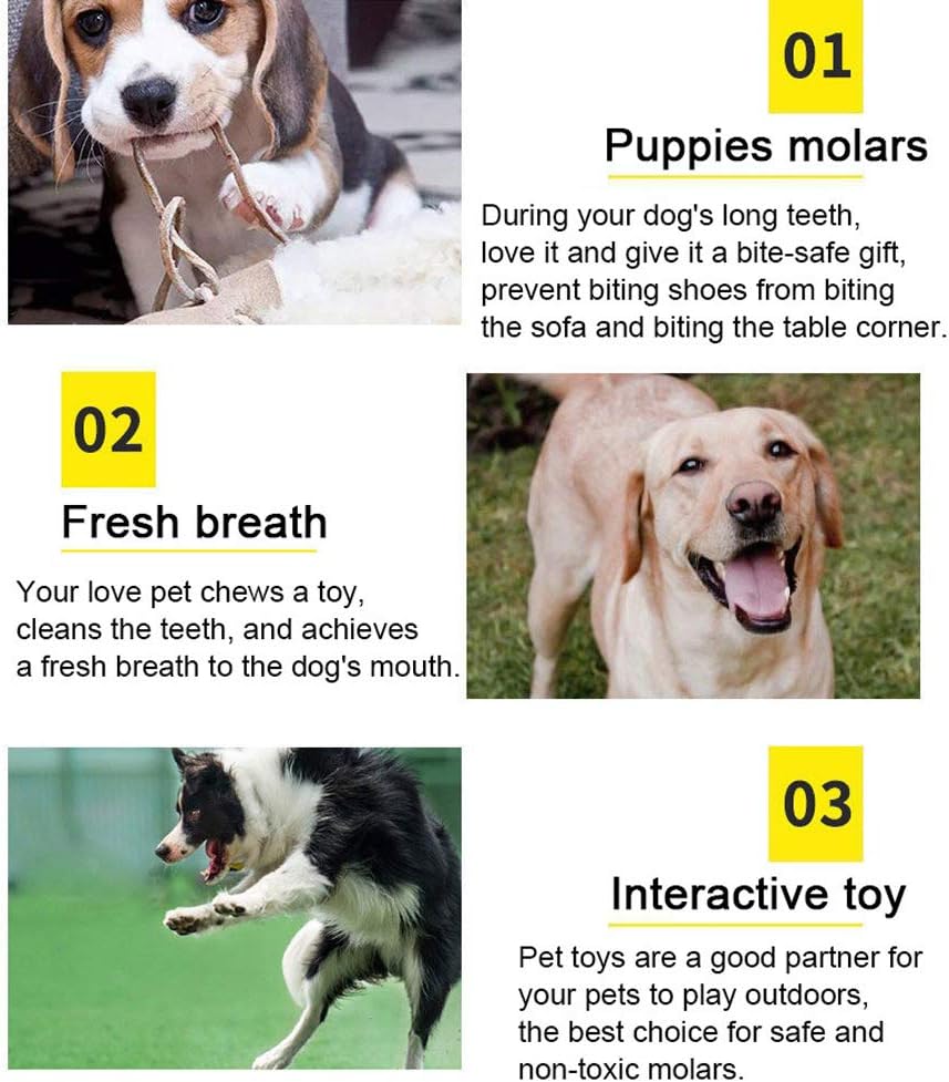 Thumbnail 6 de Wefine Puppy Chew Toys Cotton Rope 10 Pack