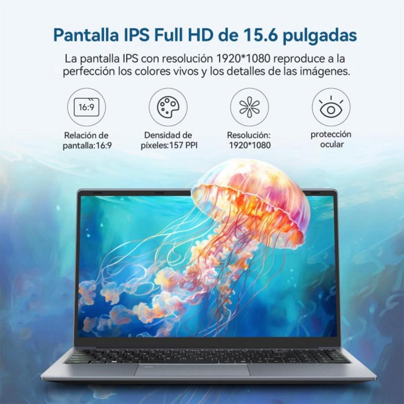 Detalle de Vanwin GLX257KU Portátil i7 16GB 512GB SSD