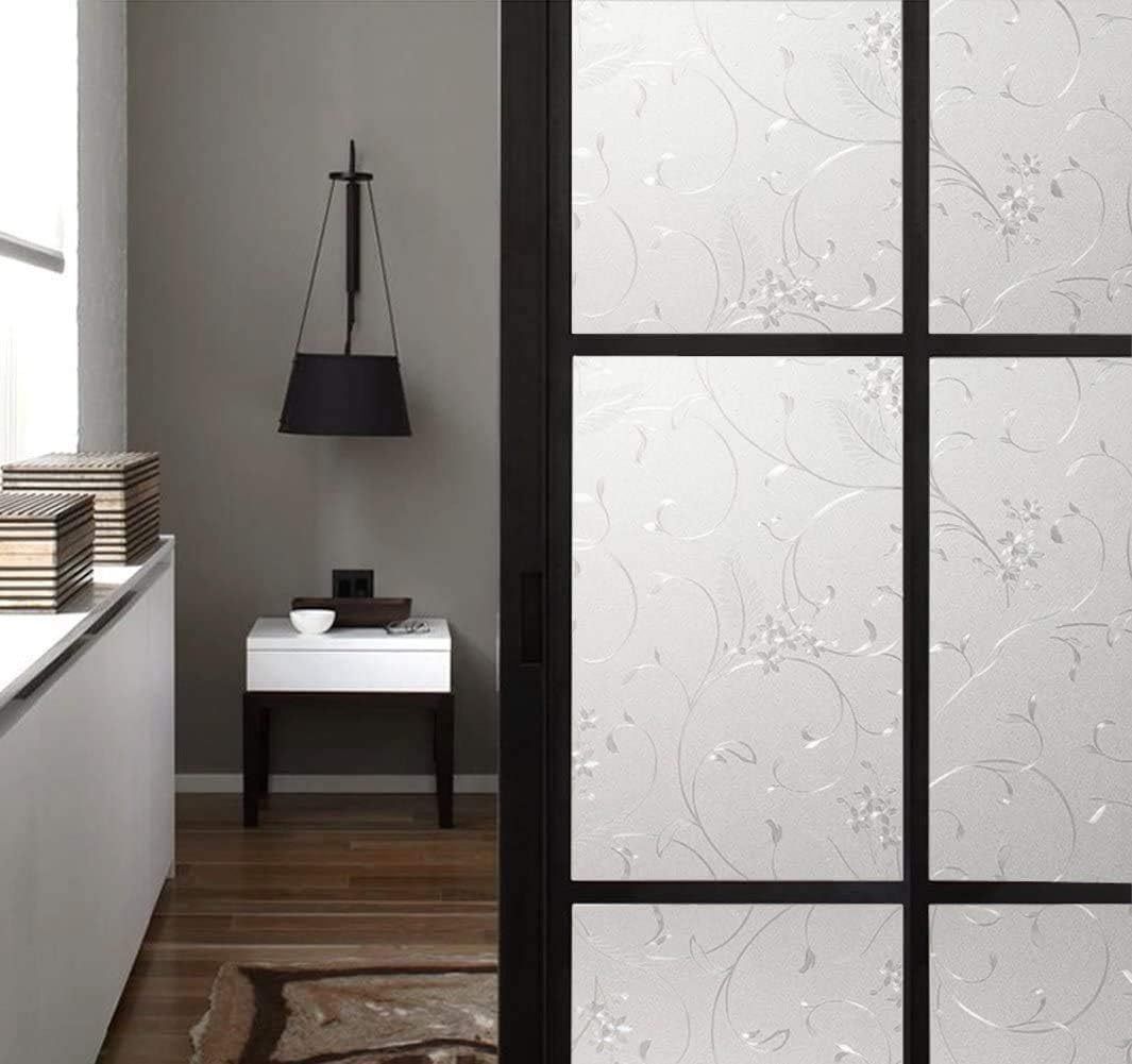 Detalle de Niviy Privacy Frosted Window Film 23.6" x 118"