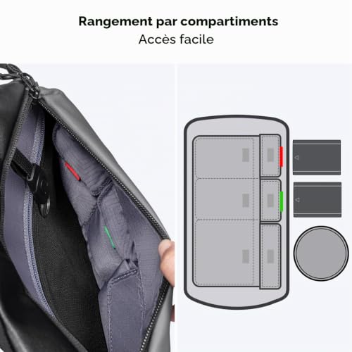 Thumbnail 3 de K&F CONCEPT Sac photo bandoulière 6 L