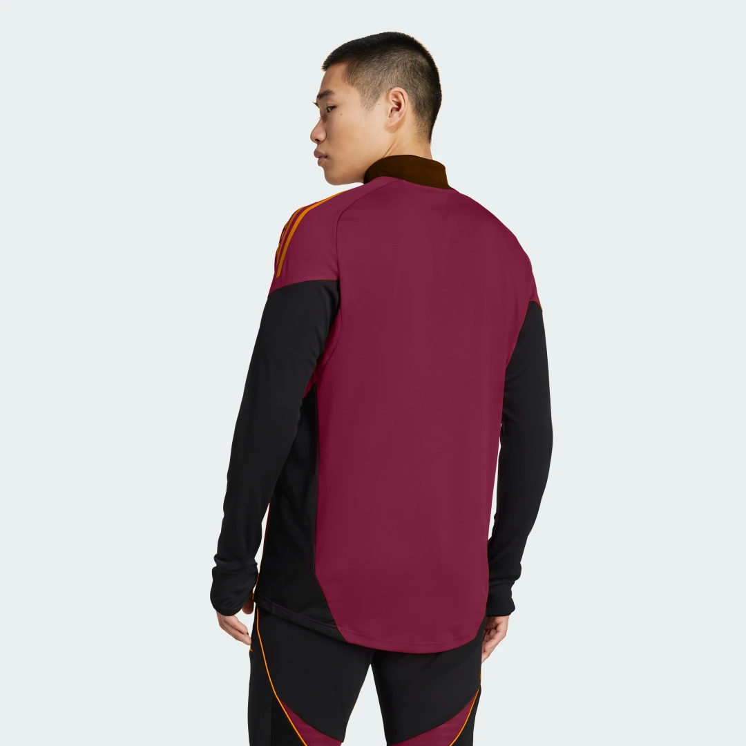 Detalle 2 de Camiseta manga larga de entrenamiento AS Roma Tiro 25 Competition de Adidas
