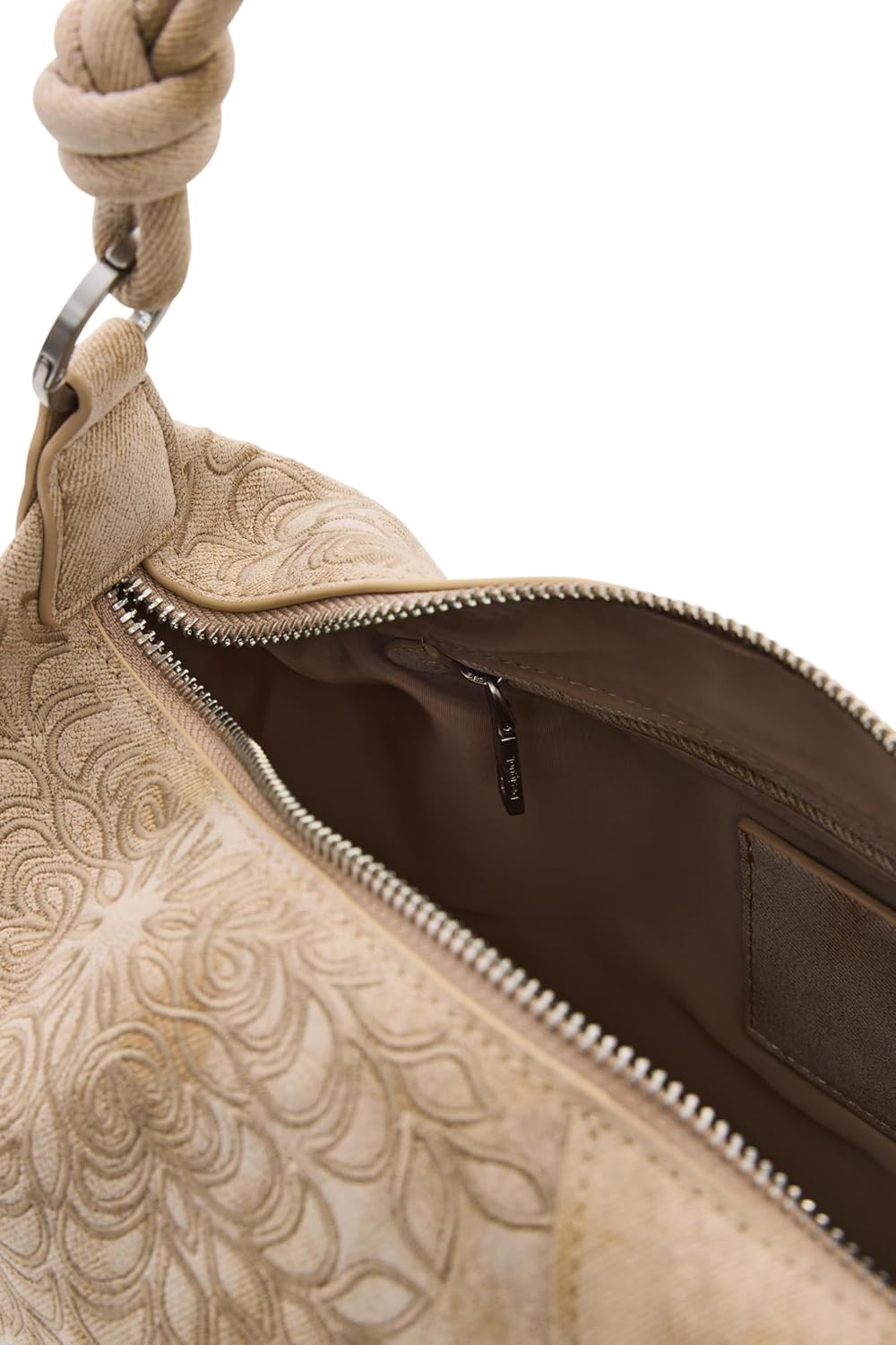 Detalle de Desigual borsa a tracolla Sierra Sand Huntington Hand Bag Arena Vigore beige