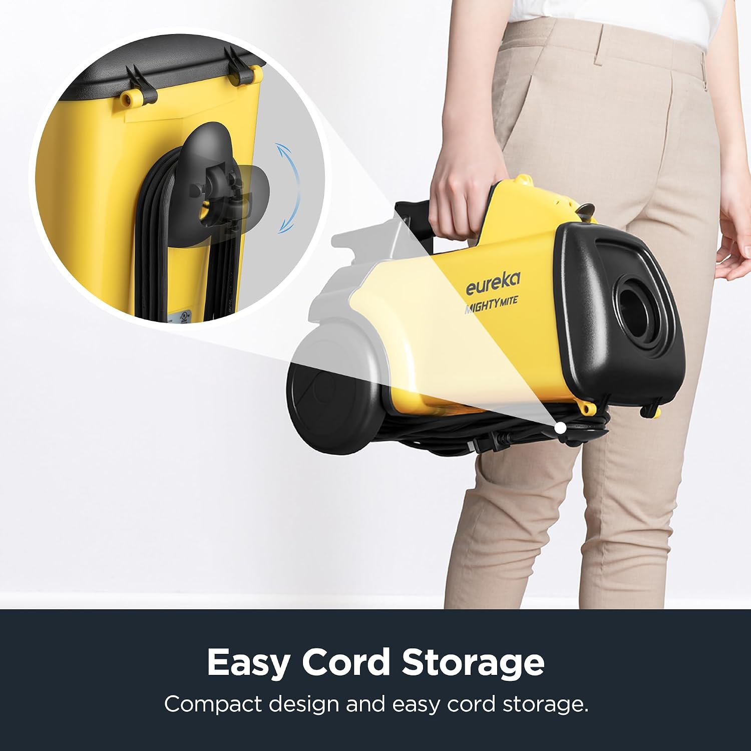 Detalle de Eureka 3670M canister vacuum 2.5L 🧹