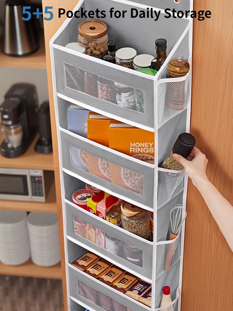 Thumbnail 4 de JARLINK Over The Door Organizer 5 Shelf, 44 lb