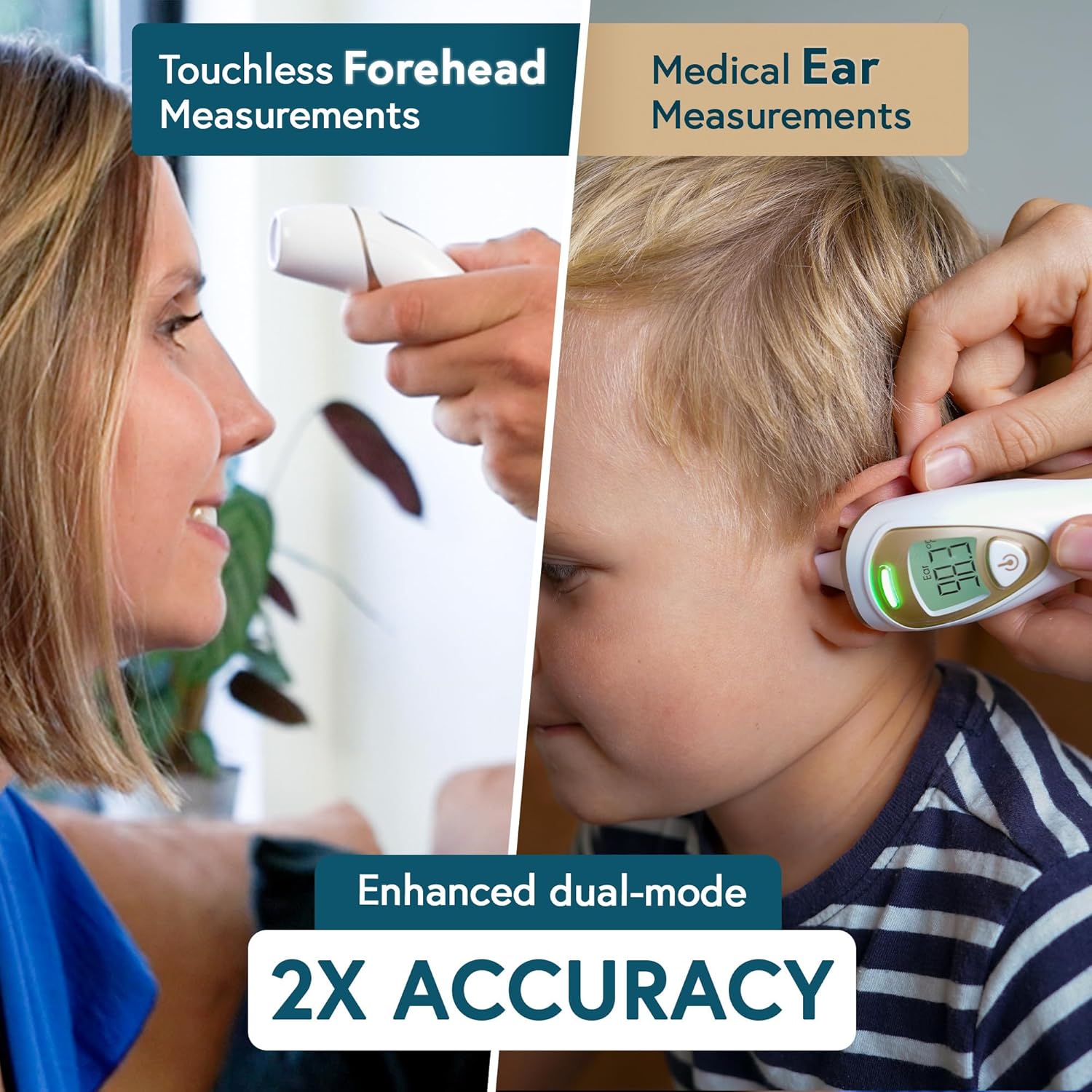 Thumbnail 2 de iProvèn Pro Series DMT-77 Ear Thermometer with Non-Touch Forehead Function