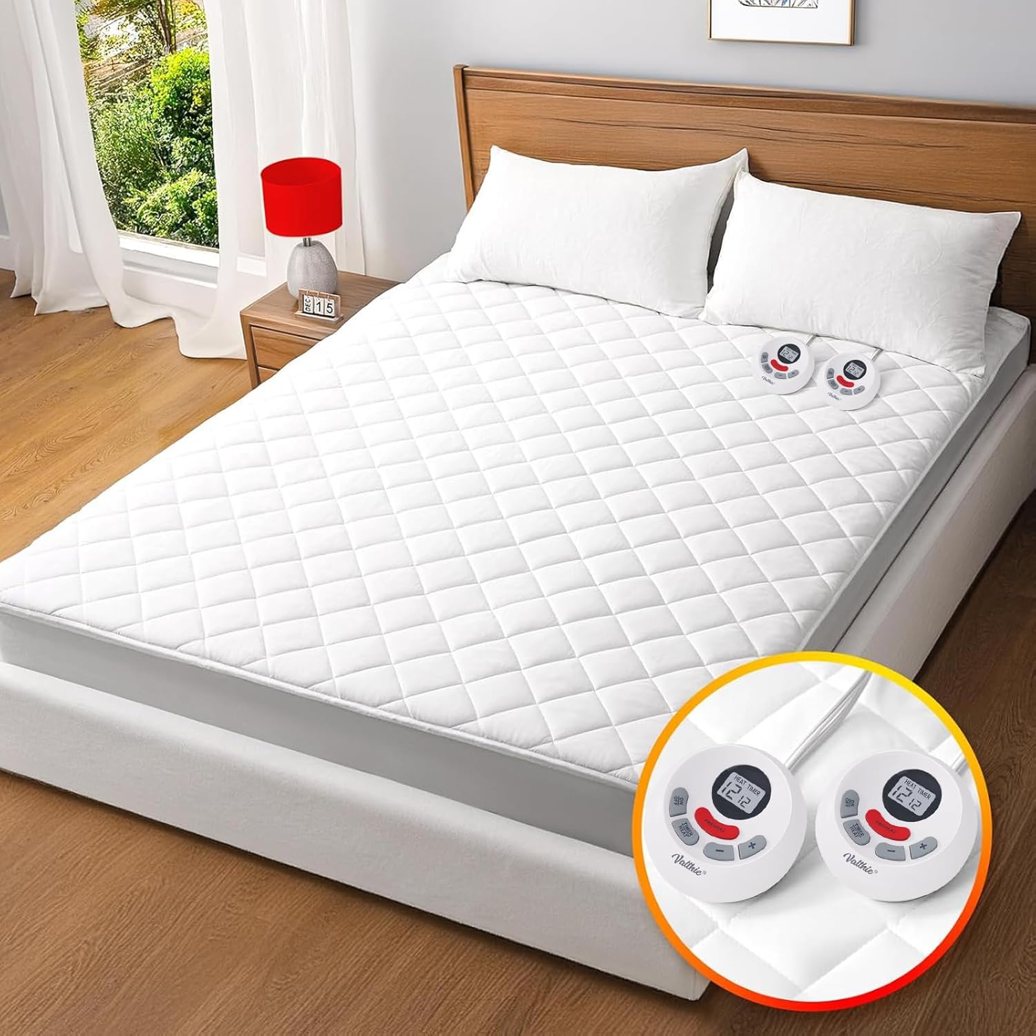 Heated Mattress Pad Queen Size 60"x80"