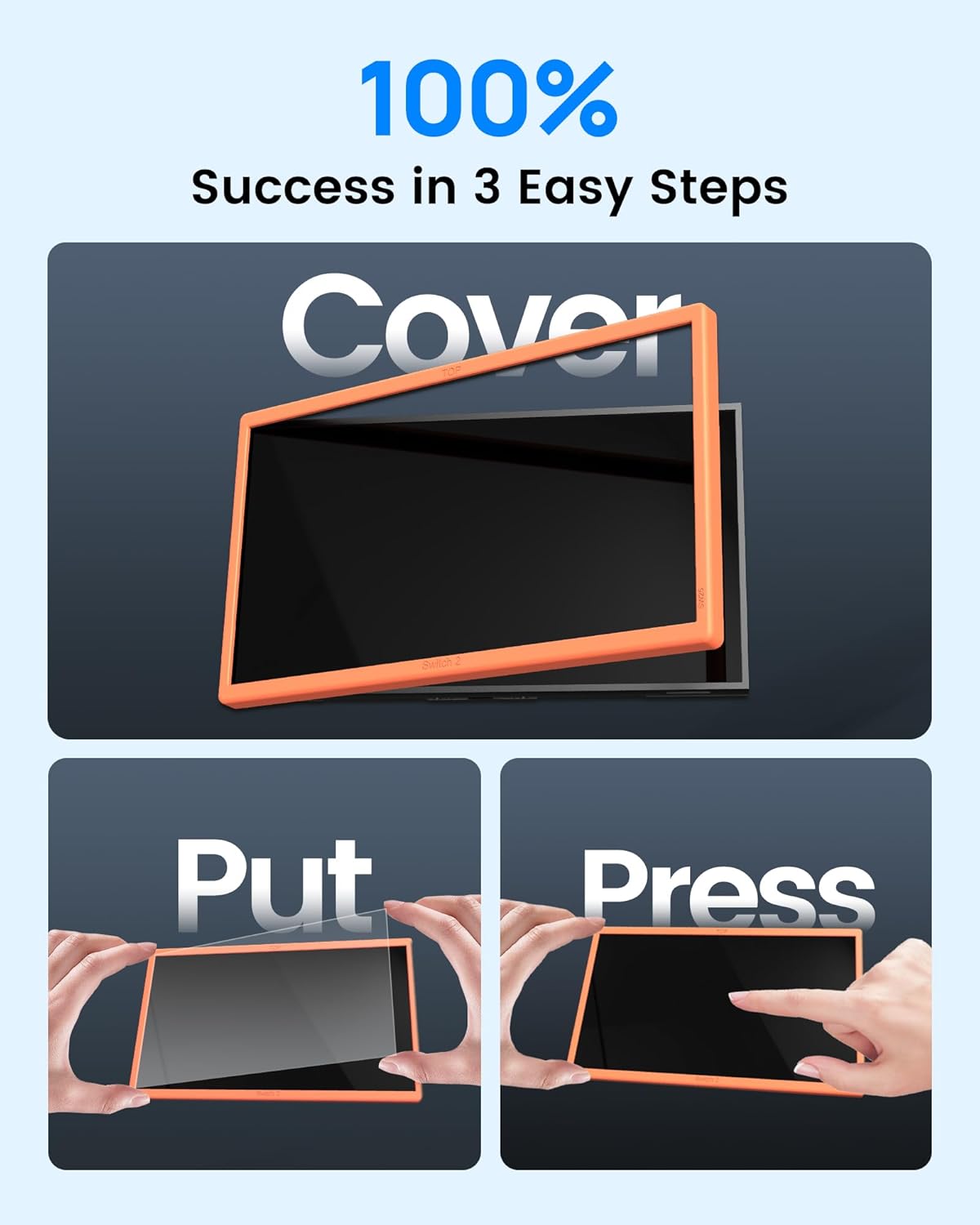 Thumbnail 2 de TRANSNOVO Tempered Glass for Nintendo Switch 2 7.9"