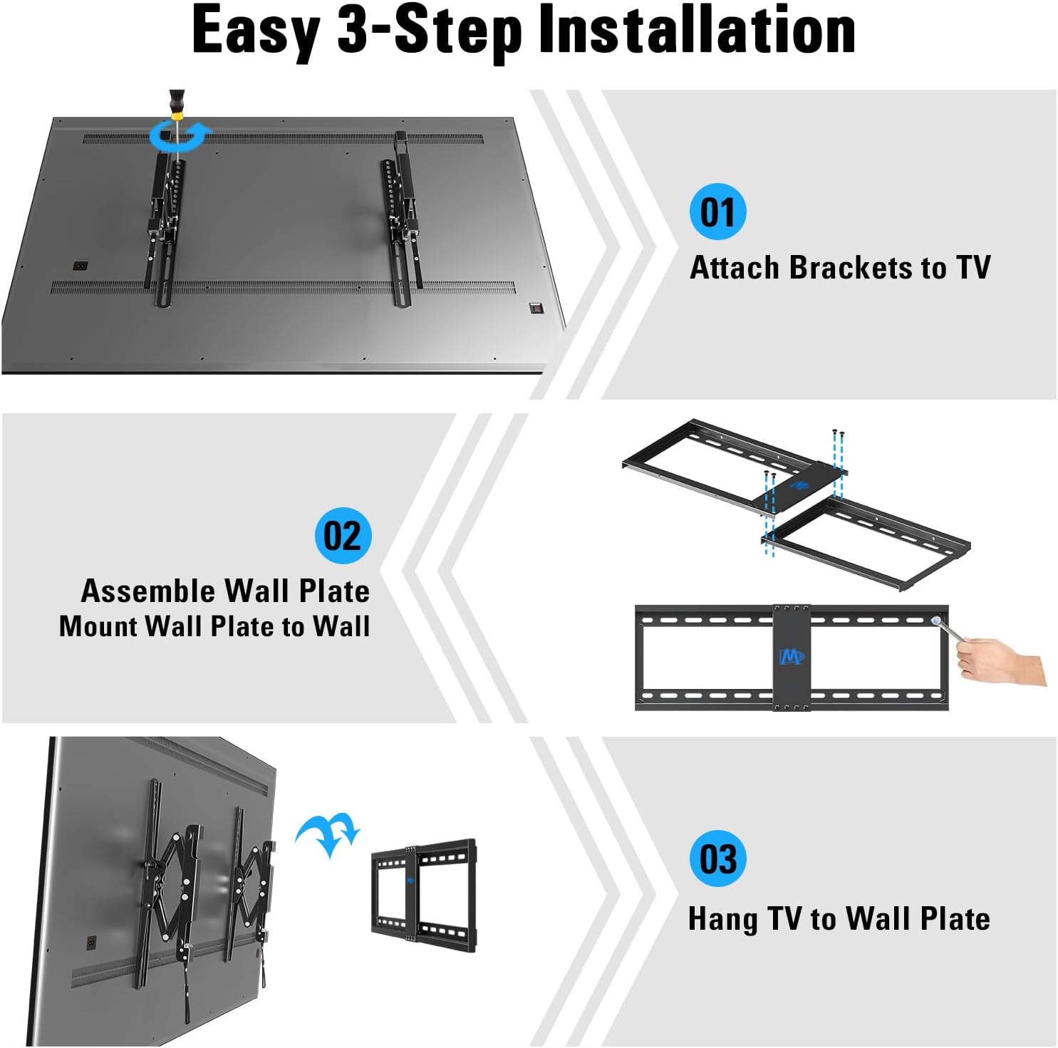 Thumbnail 6 de Mounting Dream MD2104 Tilt TV Wall Mount 90"