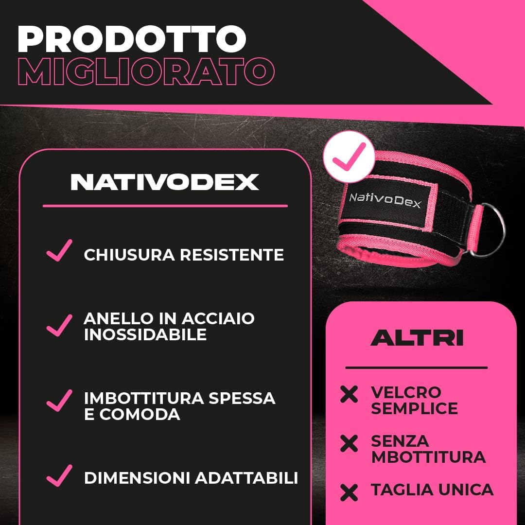 Thumbnail 5 de NativoDex Cavigliere Palestra regolabili 🏋