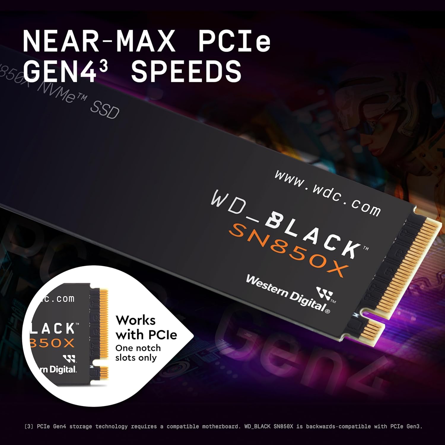 Thumbnail 5 de WD_BLACK SN850X 8TB NVMe SSD M.2 PCIe Gen4 ⚡