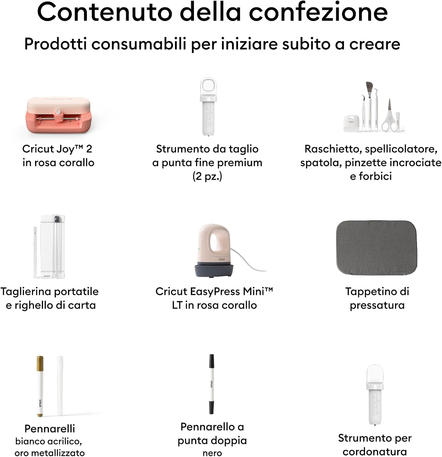Detalle de Cricut Joy 2 Ultimate Bundle: la taglierina compatta per progetti DIY, con contenuti digitali