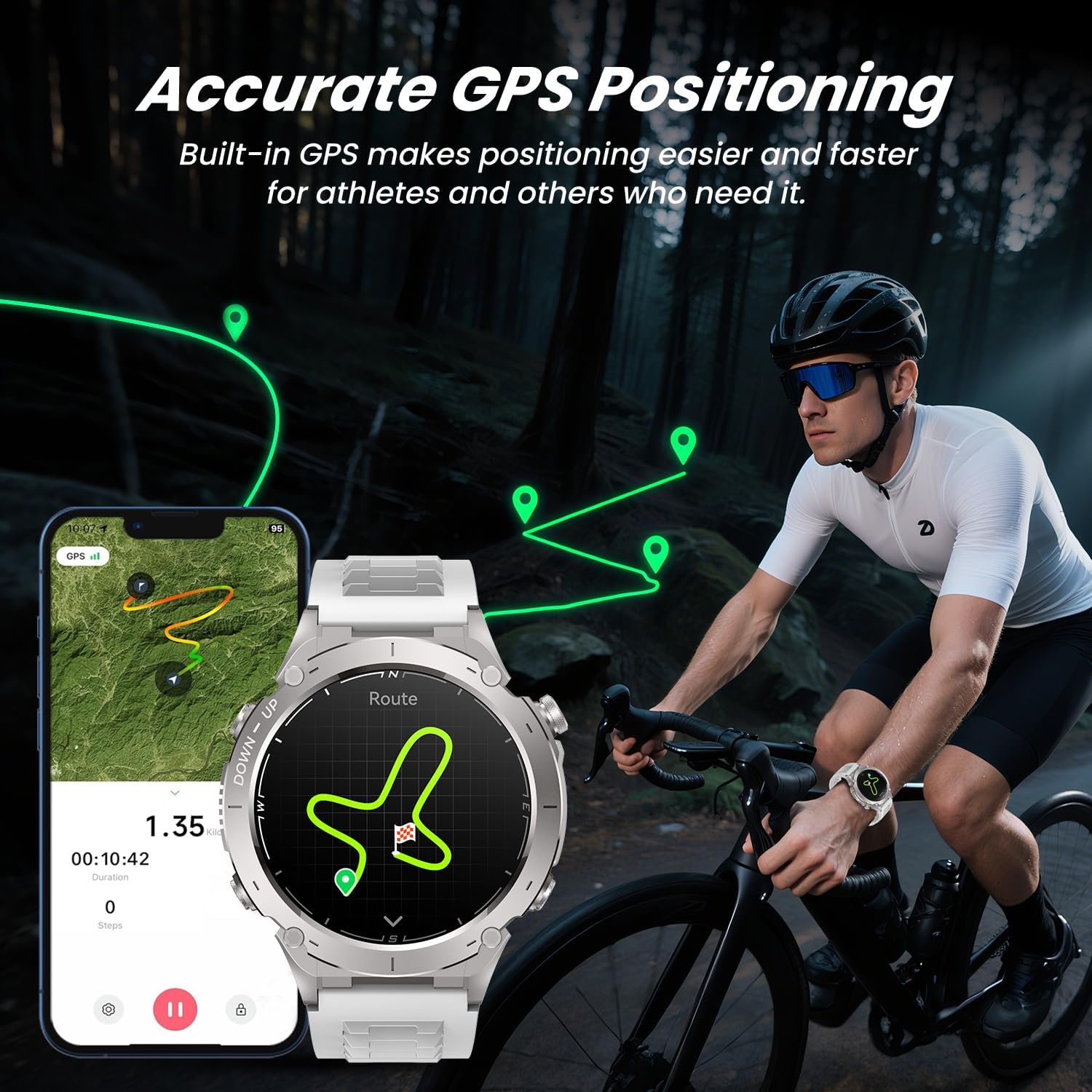 Detalle 2 de GPS Montre 1,43" AMOLED