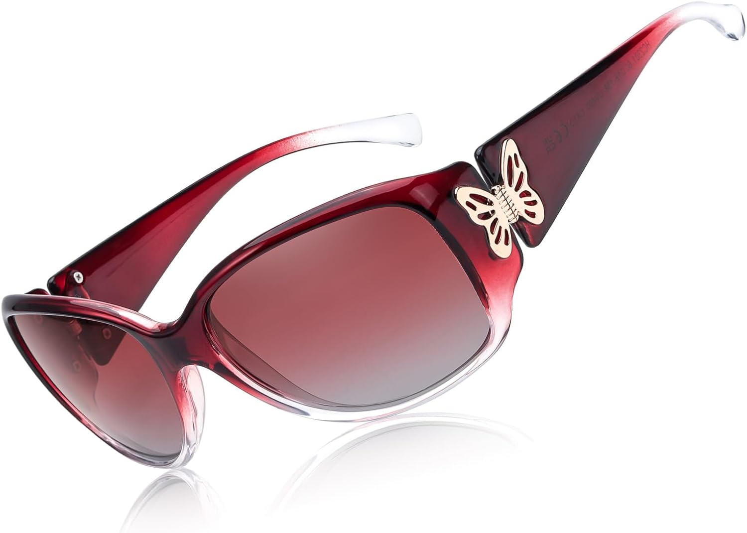 Thumbnail 6 de LVIOE Polarised Sunglasses Womens Oversized Butterfly Frames