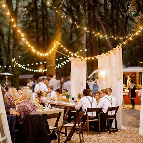 Thumbnail 4 de GLUROO 45.7M guirnalda de luces exterior LED con bombillas G40 (75+2) impermeable