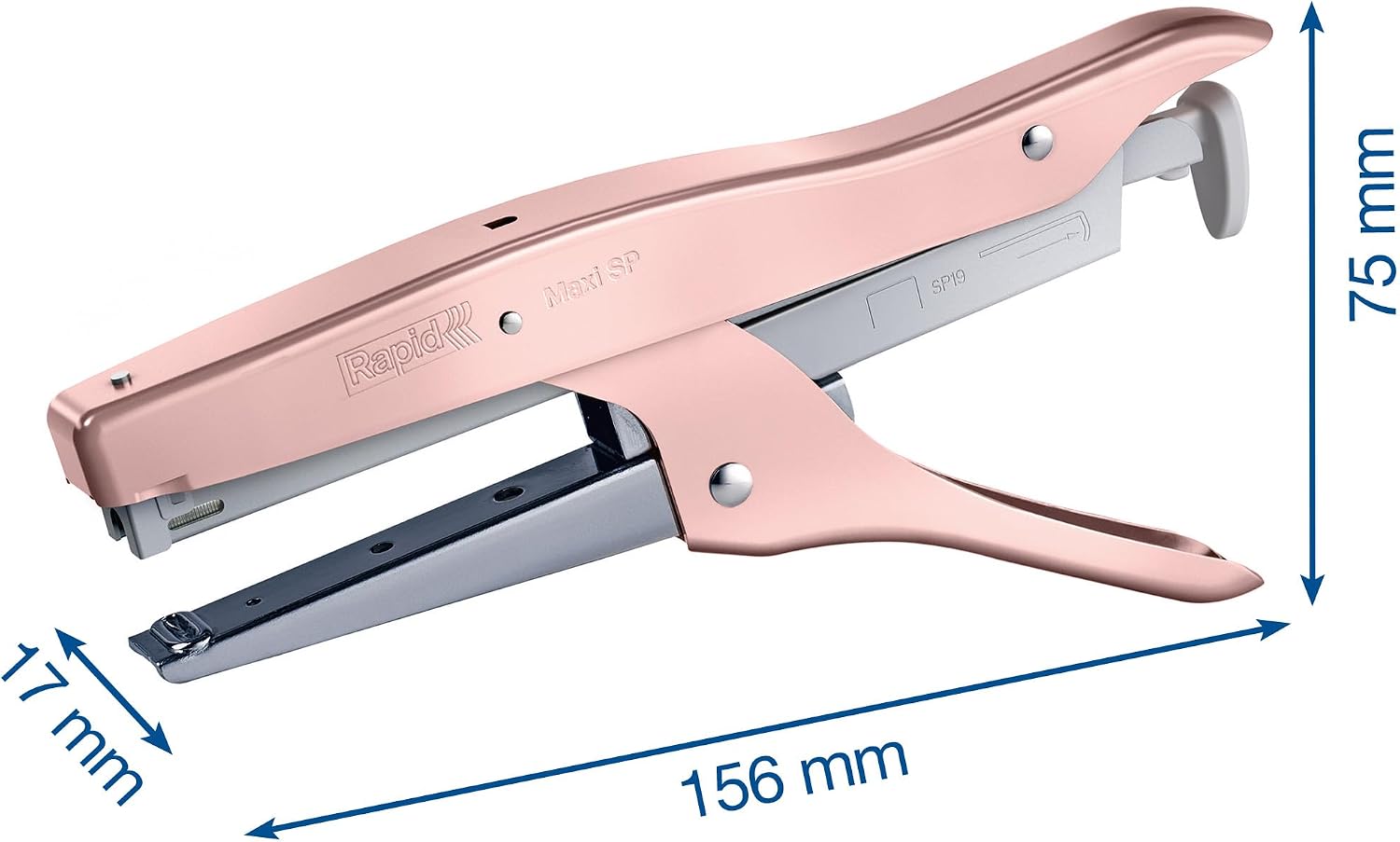 Thumbnail 4 de Rapid Pince agrafeuse Maxi SP rose mat – 20 feuilles, SP19/6, 5001084