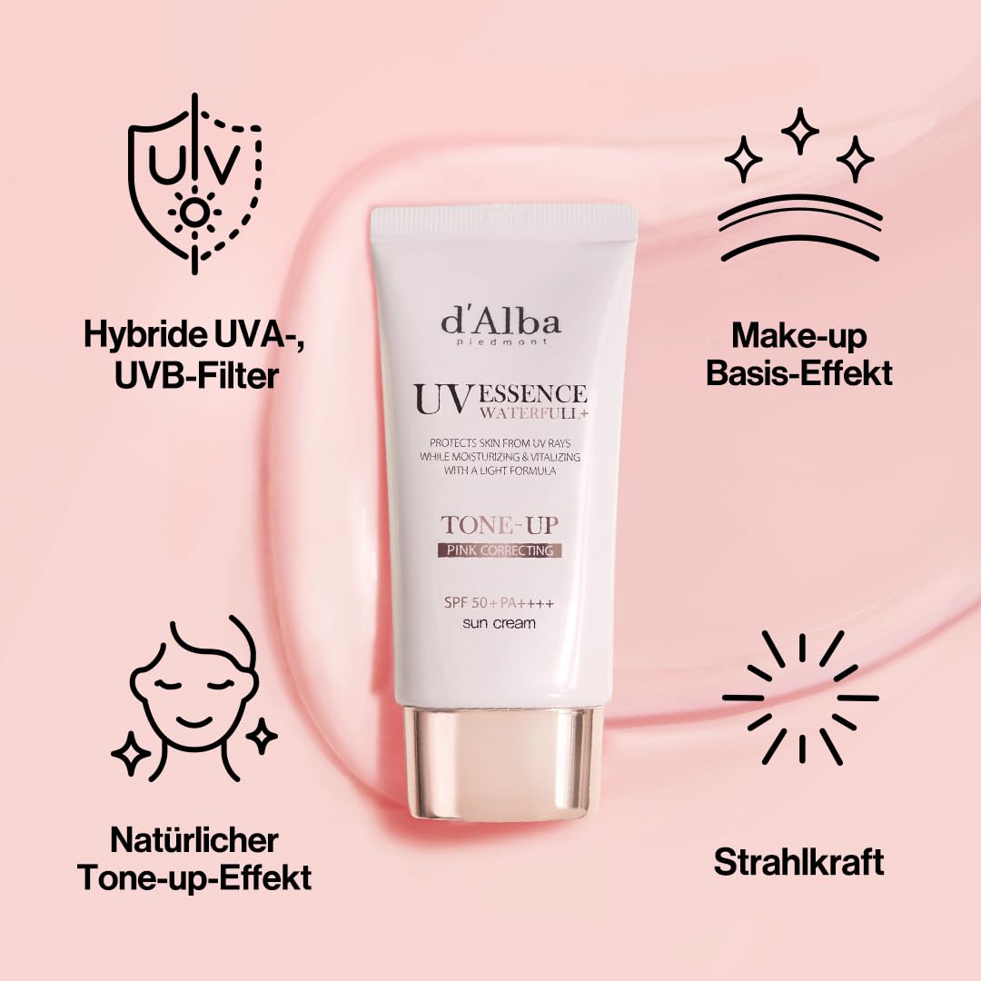 Thumbnail 4 de d'alba Piedmont Waterfull Tone-up Sunscreen LSF 50+