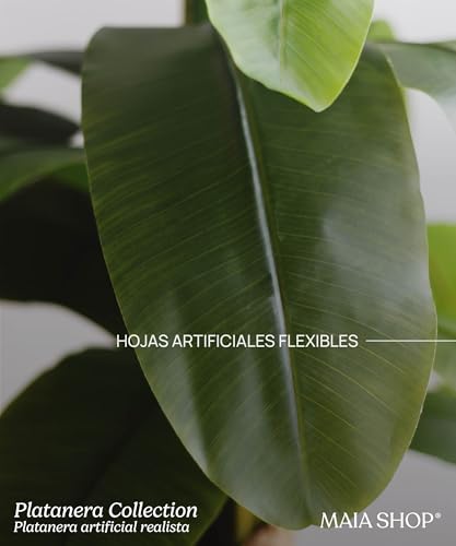 Thumbnail 2 de Bananier artificiel Maia Shop 120 x 60 cm