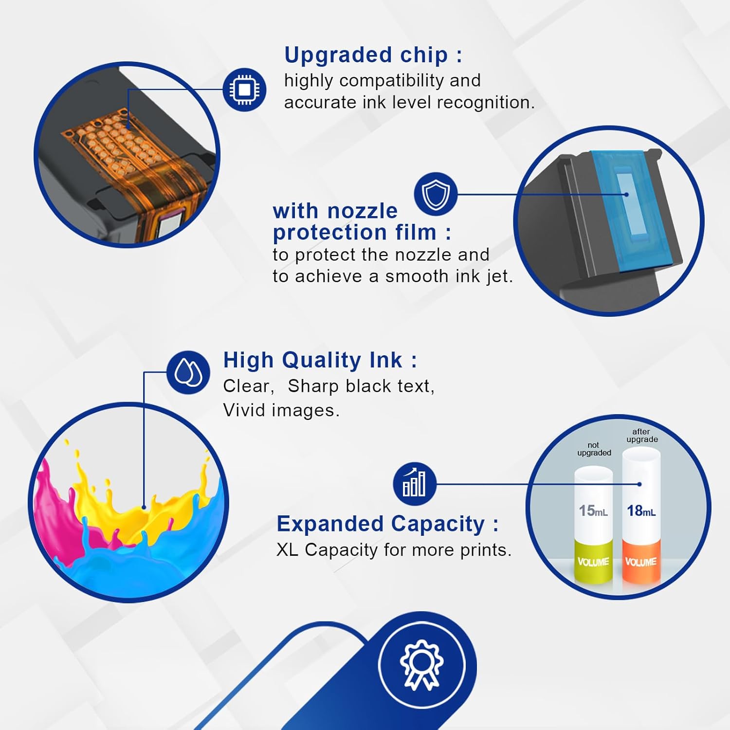 Thumbnail 4 de Cartucce 545 546 XL Nero e Colore 2-Pack 🖨️