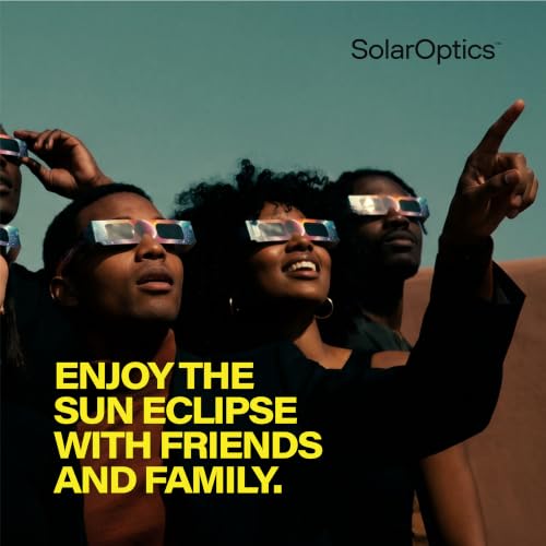 Detalle de Solar Eclipse Glasses 2 Pack with 2 Phone Filters by Solar Optics