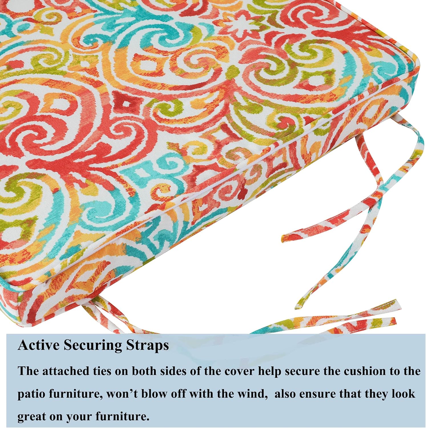 Detalle 2 de FUNHOME Patio Chair Cushions 18 x 18 Inches