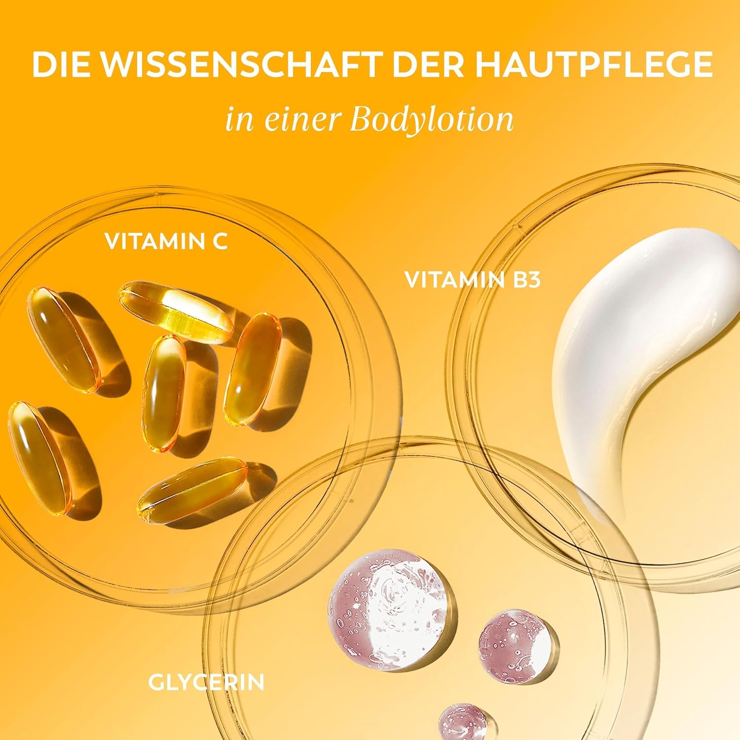 Detalle de Olay Vitamin C Körperlotion – 500 ml mit Vitamin C, Vitamin B3, B5 und Glycerin