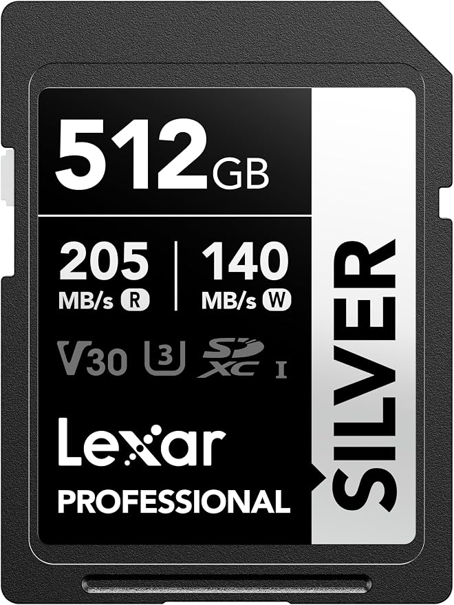 Detalle de Lexar Tarjeta SD 512 GB UHS-I U3 V30 📸