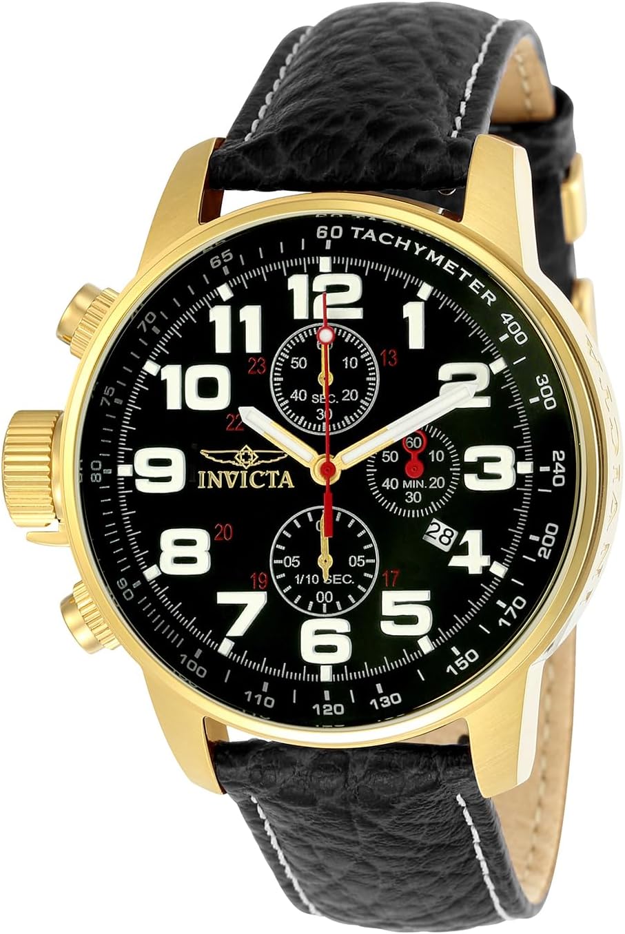 Detalle de Invicta I-Force 46 mm: Orologio da uomo in acciaio inox con movimento al quarzo