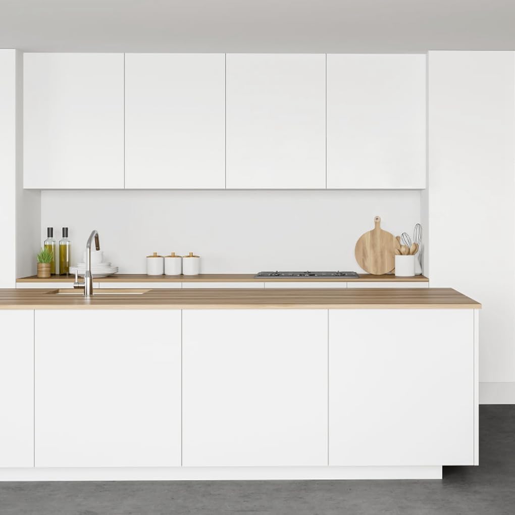 Thumbnail 1 de Arthome Matte White Contact Paper | Peel-and-Stick Vinyl for Counters, Cabinets and Walls