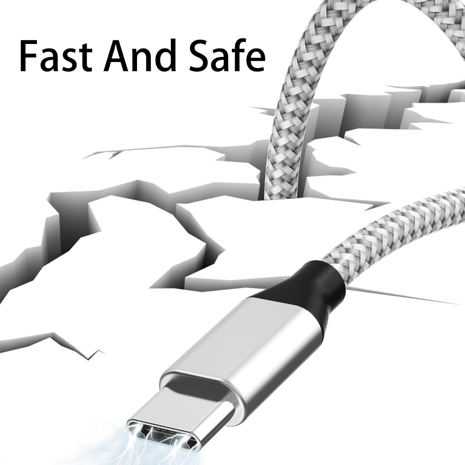 Detalle de MUXA USB C to USB C 60W Cable, 10 ft