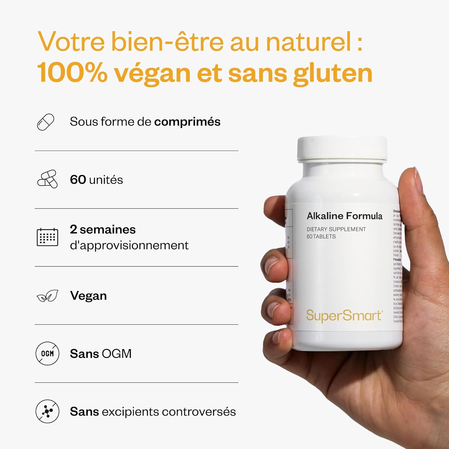 Thumbnail 4 de Formule Alcaline de SUPERSMART – équilibre acido-basique avec calcium, magnésium et citrate de potassium