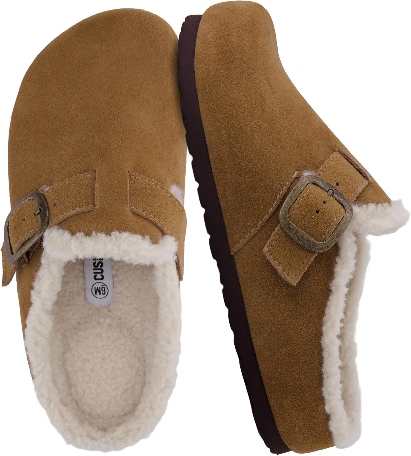 Thumbnail 5 de CUSHIONAIRE Haven Genuine Leather Clogs for Women 👞