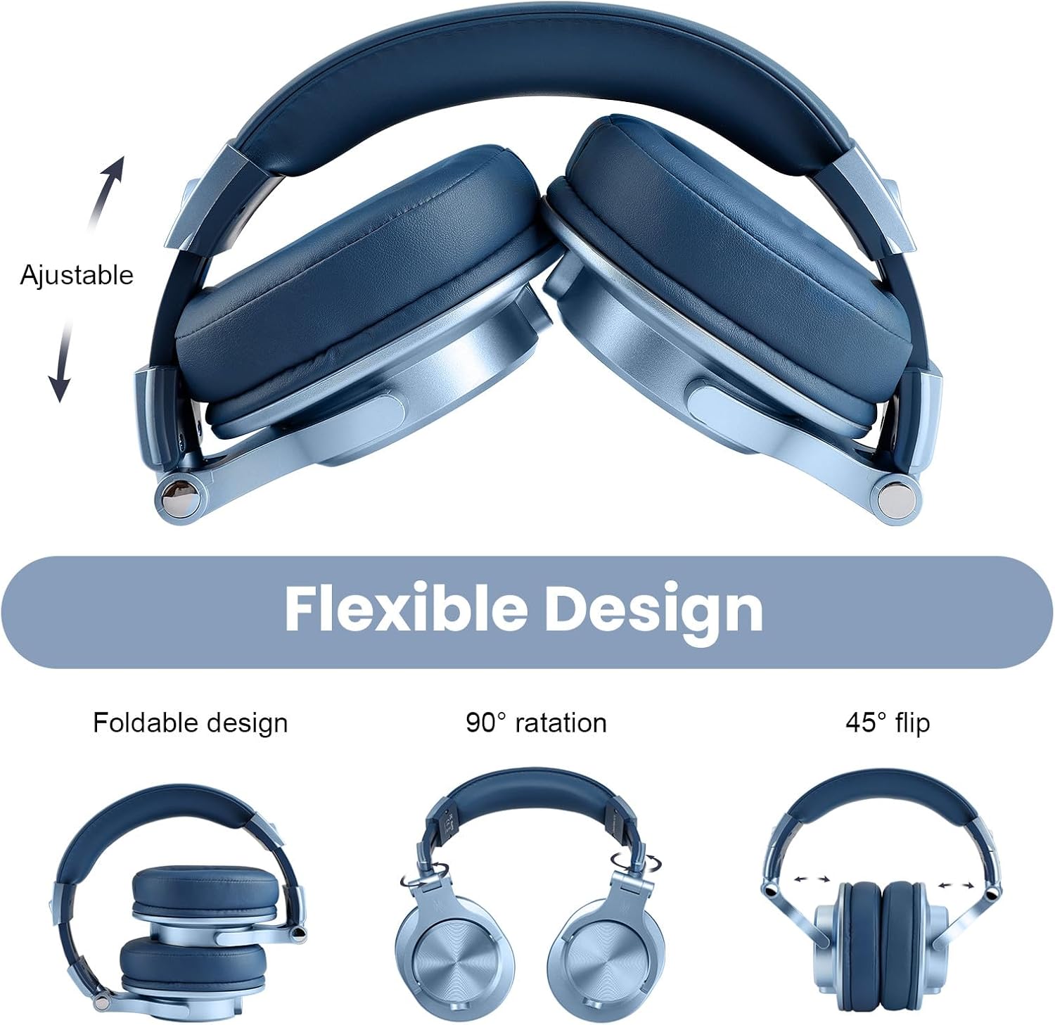 Detalle de OneOdio A71 Wired Over-Ear Studio Headphones with 40 mm Drivers
