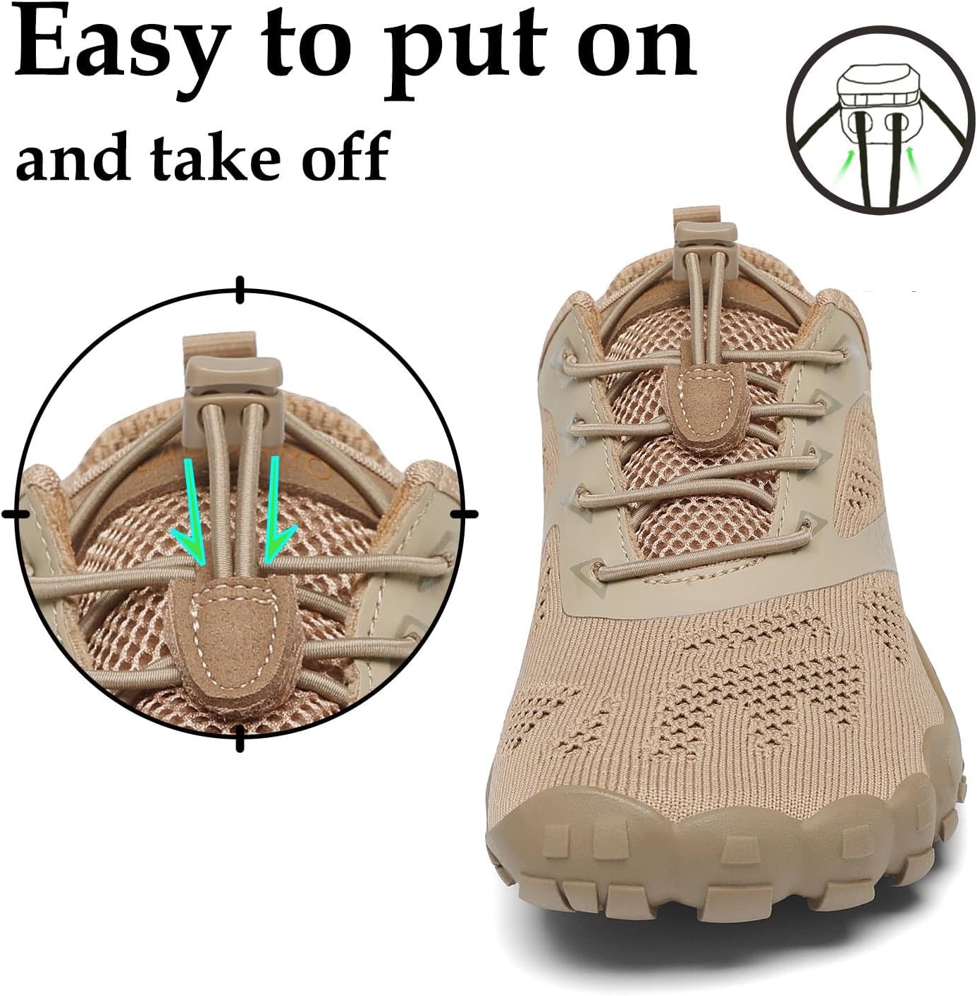 Thumbnail 4 de SAGUARO Unisex Barfußschuhe mit breiter Zehenbox und Zero-Drop Sohle – atmungsaktiv & rutschfest