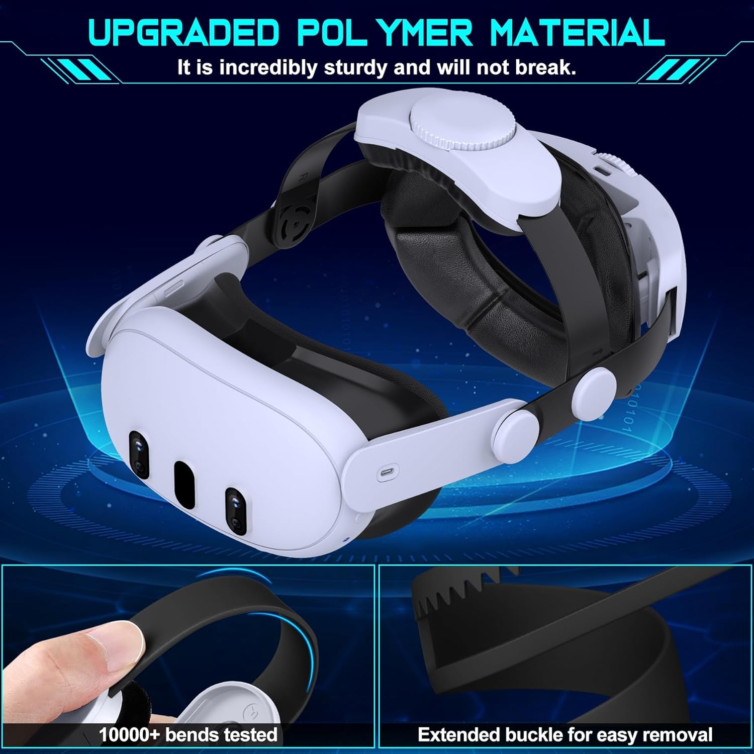 Thumbnail 3 de Comfort Head Strap 35in² Cushion for Quest