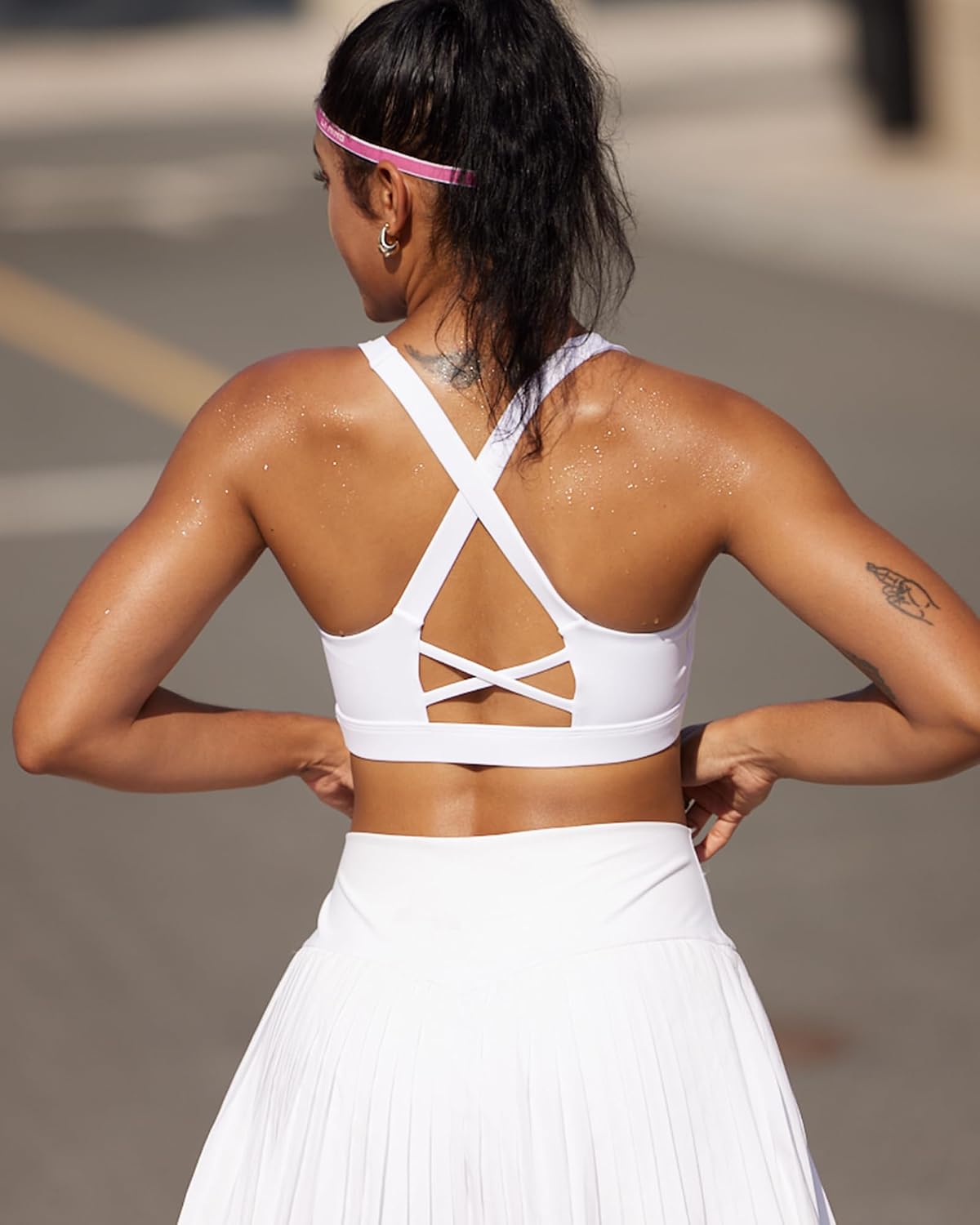 Detalle 2 de RUNNING GIRL High-Impact Sports Bra with Molded Cups