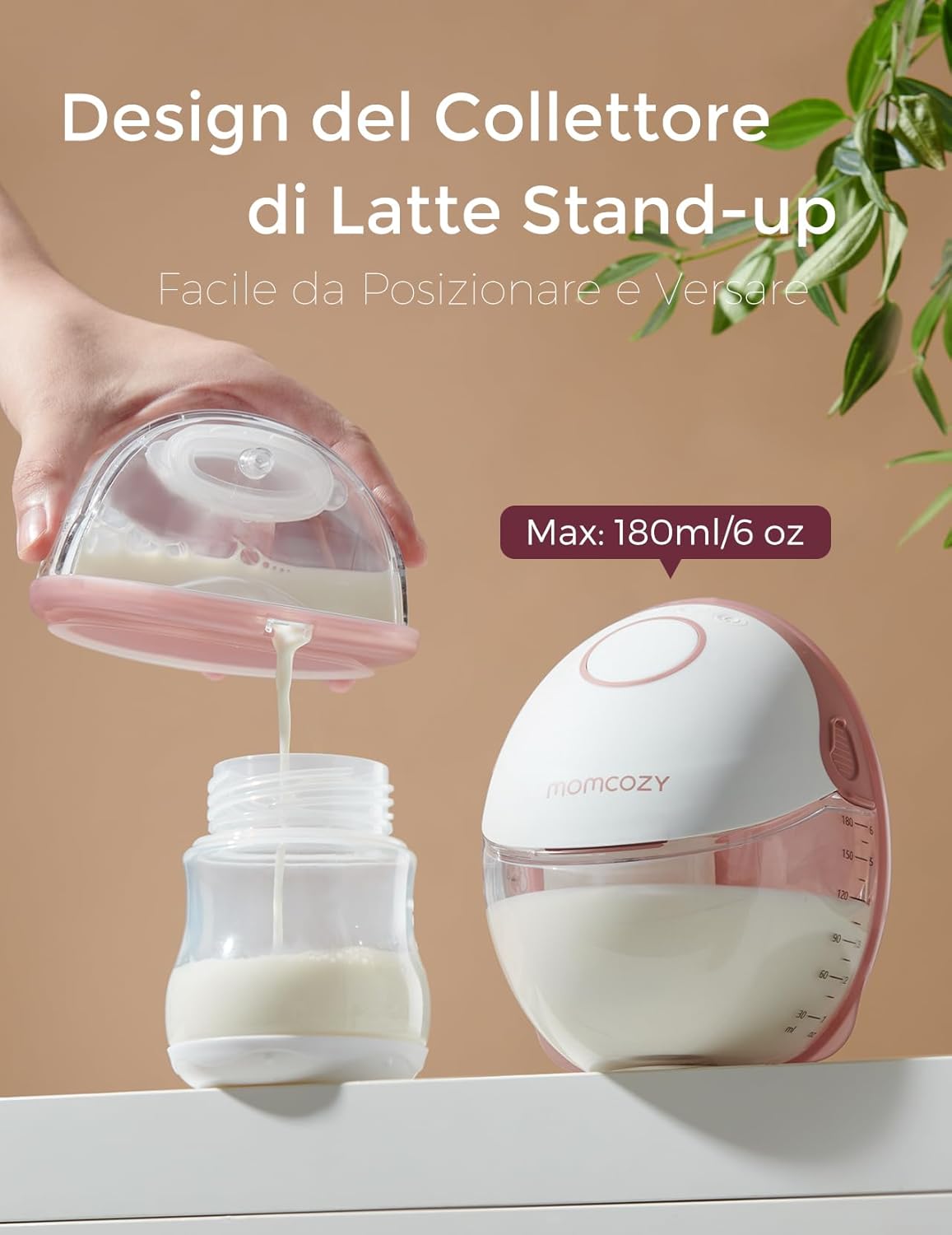 Thumbnail 6 de Momcozy Tiralatte a Mani libere Mobile Style M6 – Comfort, discrezione e supporto per la produzione di latte