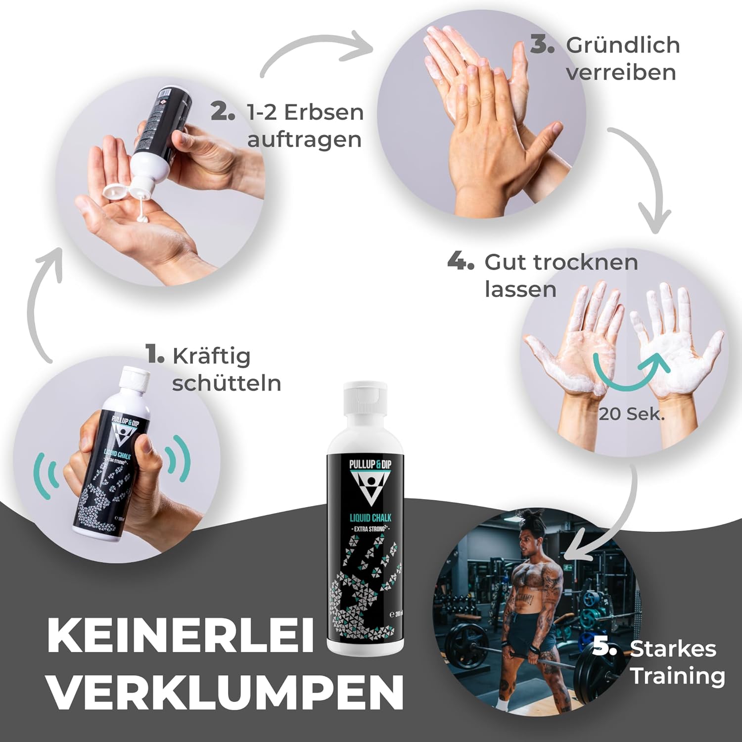 Thumbnail 1 de PULLUP & DIP Liquid Chalk 200ml